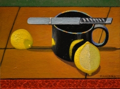 DAMIANO-Frank_Still Life with Lemons_oil on canvas_9x12