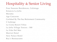 Hospitality & Senior Living
