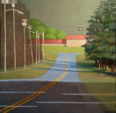 DAMIANO-Frank_Sunday Drive_oil on canvas_20x20