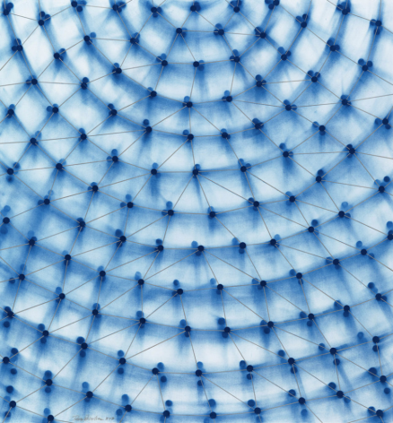 BLECKNER-Ross_Dome (Blue)_archival pigment inks on paper_37x34 inches